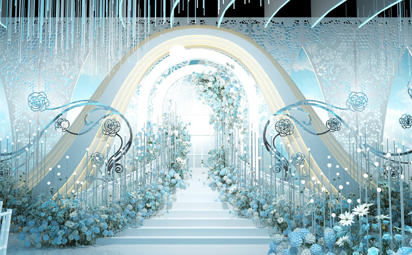 永康釡香烙馍村水晶厅效果展示